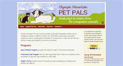 Desktop Screenshot of ompetpals.org